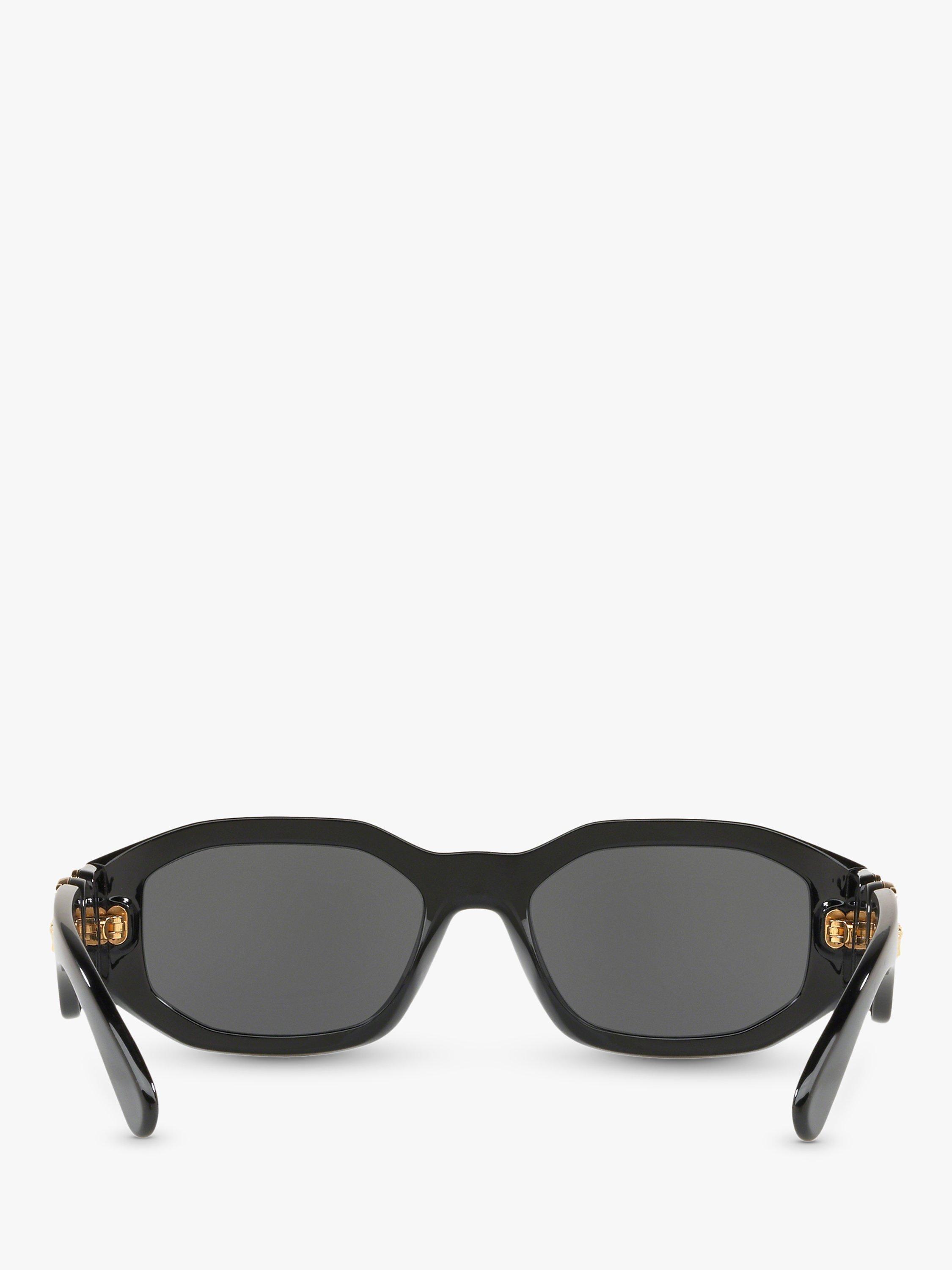 Product image 6 of 11, which shows Versace VE4361 Women's Square Sunglasses, Black/Grey