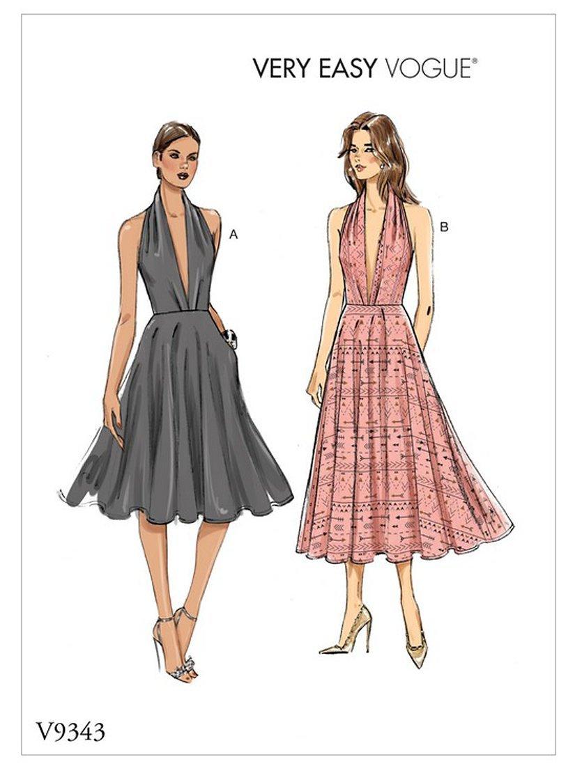 Vogue Women's Dress Sewing Pattern, 9343