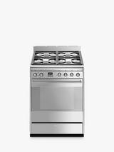 Smeg SUK61MX9 Multifunctional Dual Fuel Cooker, Stainless Steel