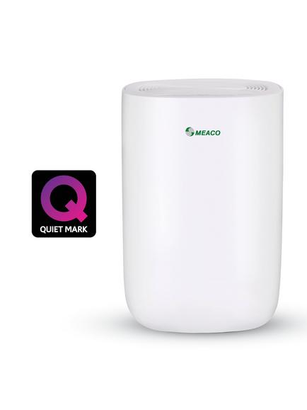 MeacoDry ABC Dehumidifier, 10L, White - view 2, White
