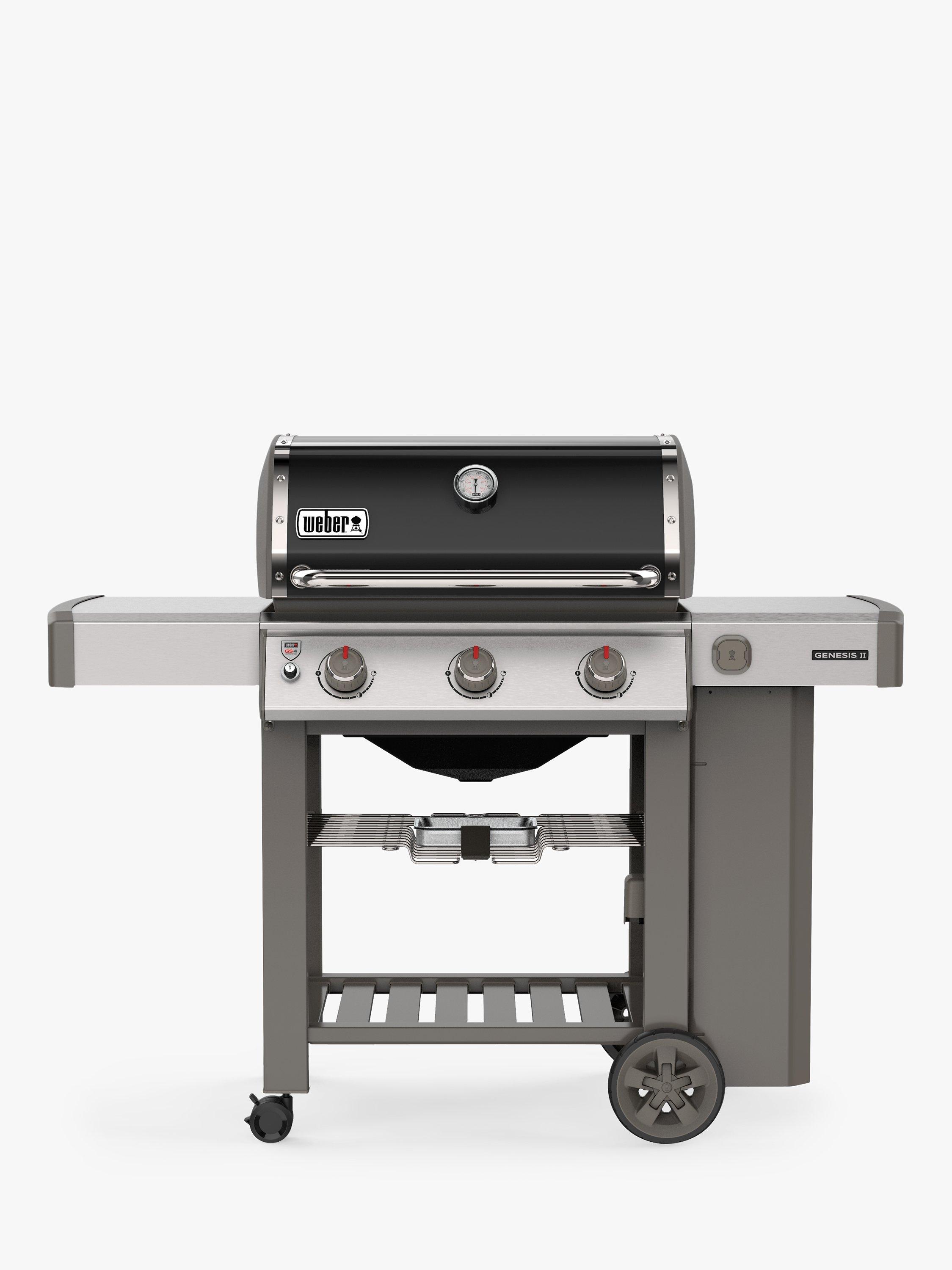 Weber Genesis II E-310 3-Burner Gas BBQ, Silver/Black