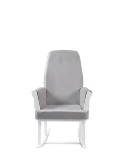 Kub Haldon Nursing Rocking Chair - view 2, Light Grey