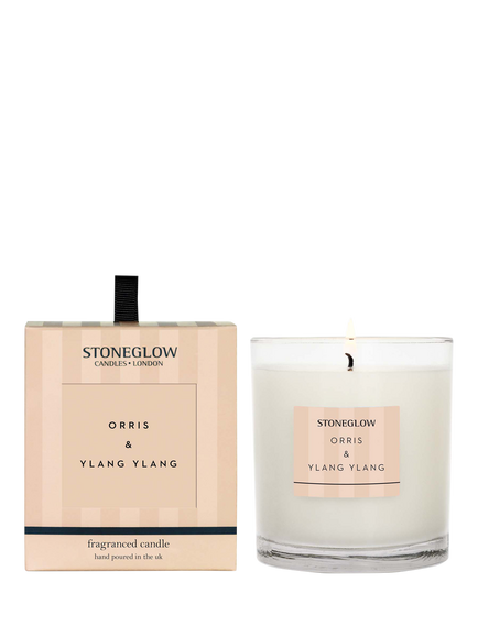 Stoneglow Modern Classic Orris & Ylang Ylang Scented Candle, 200g, Multi
