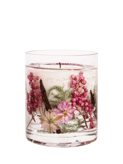 Stoneglow Natures Gift Pink Pepper Flowers Gel Scented Candle, 160g - view 2, Multi