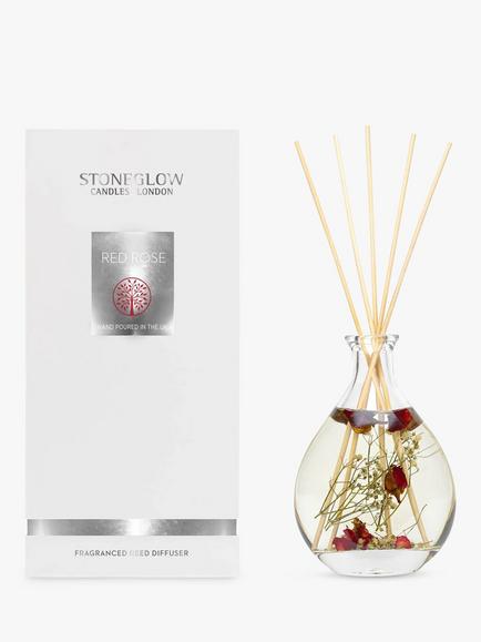 Stoneglow Natures Gift Red Roses Diffuser, 180ml, Multi