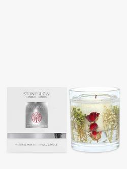 Stoneglow Natures Gift Red Roses Gel Scented Candle, 160g, Multi