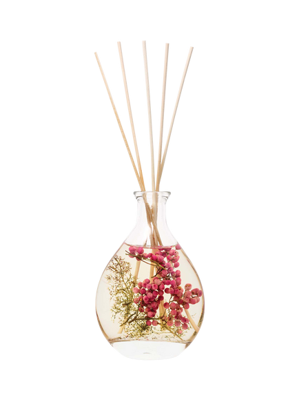 Stoneglow Natures Gift Pink Pepper Flowers Reed Diffuser, 180ml - view 2, Multi