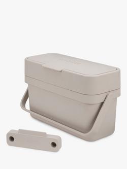 Joseph Joseph Food Waste Caddy, 4L, Stone