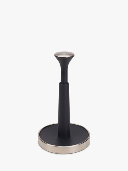 Joseph Joseph Push and Tear Kitchen Roll Holder, Grey