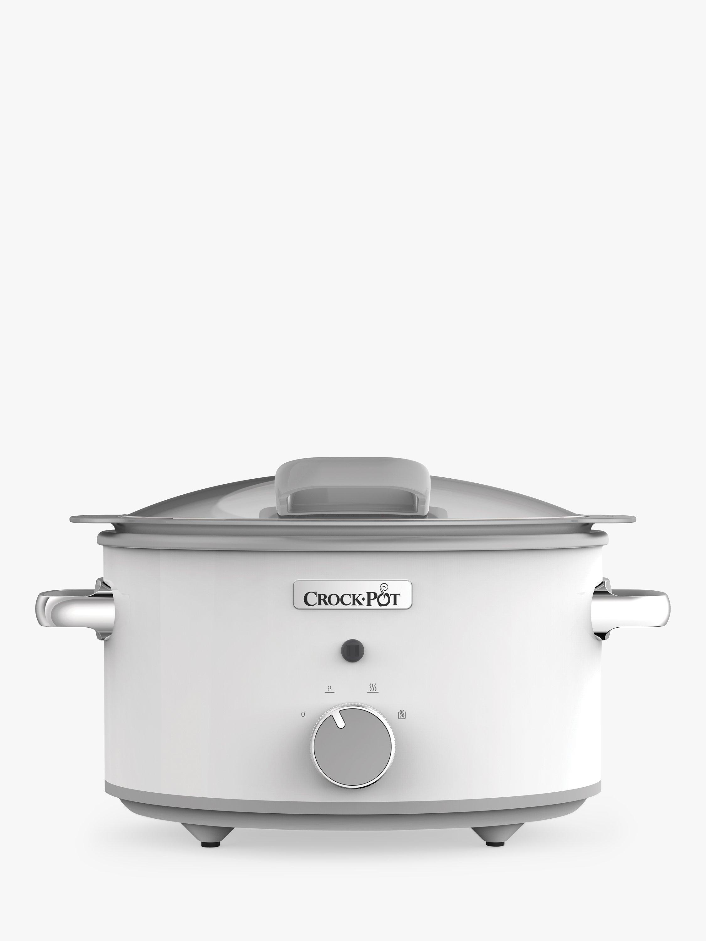 Crock Pot CSC038 4.5L Slow Cooker White