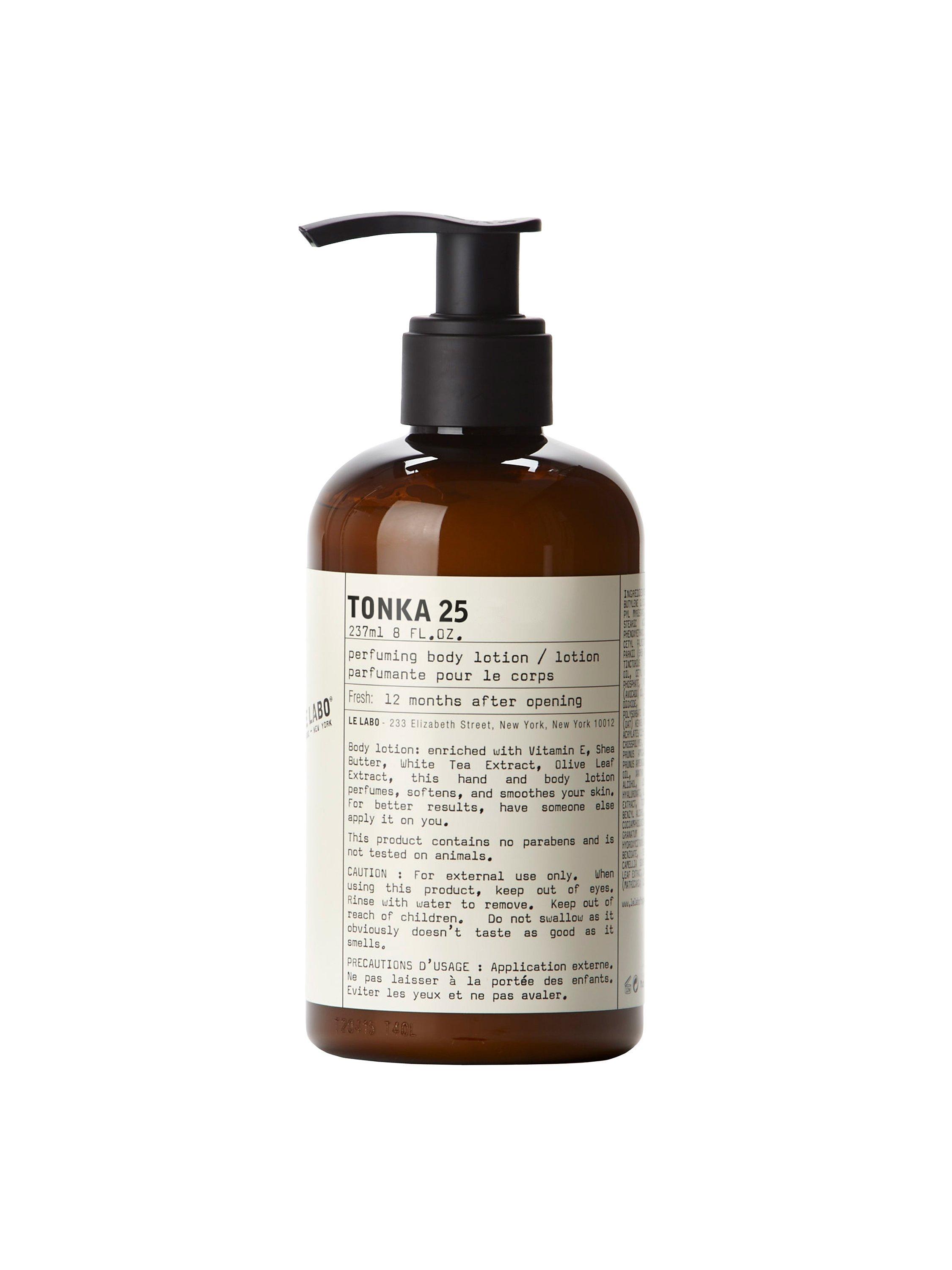 Product image 1 of 1, which shows Le Labo Tonka 25 Perfuming Body Lotion, 237ml