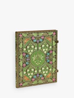 Paperblanks Poetry in Bloom Ultra Large Lined Notebook - view 2, Green