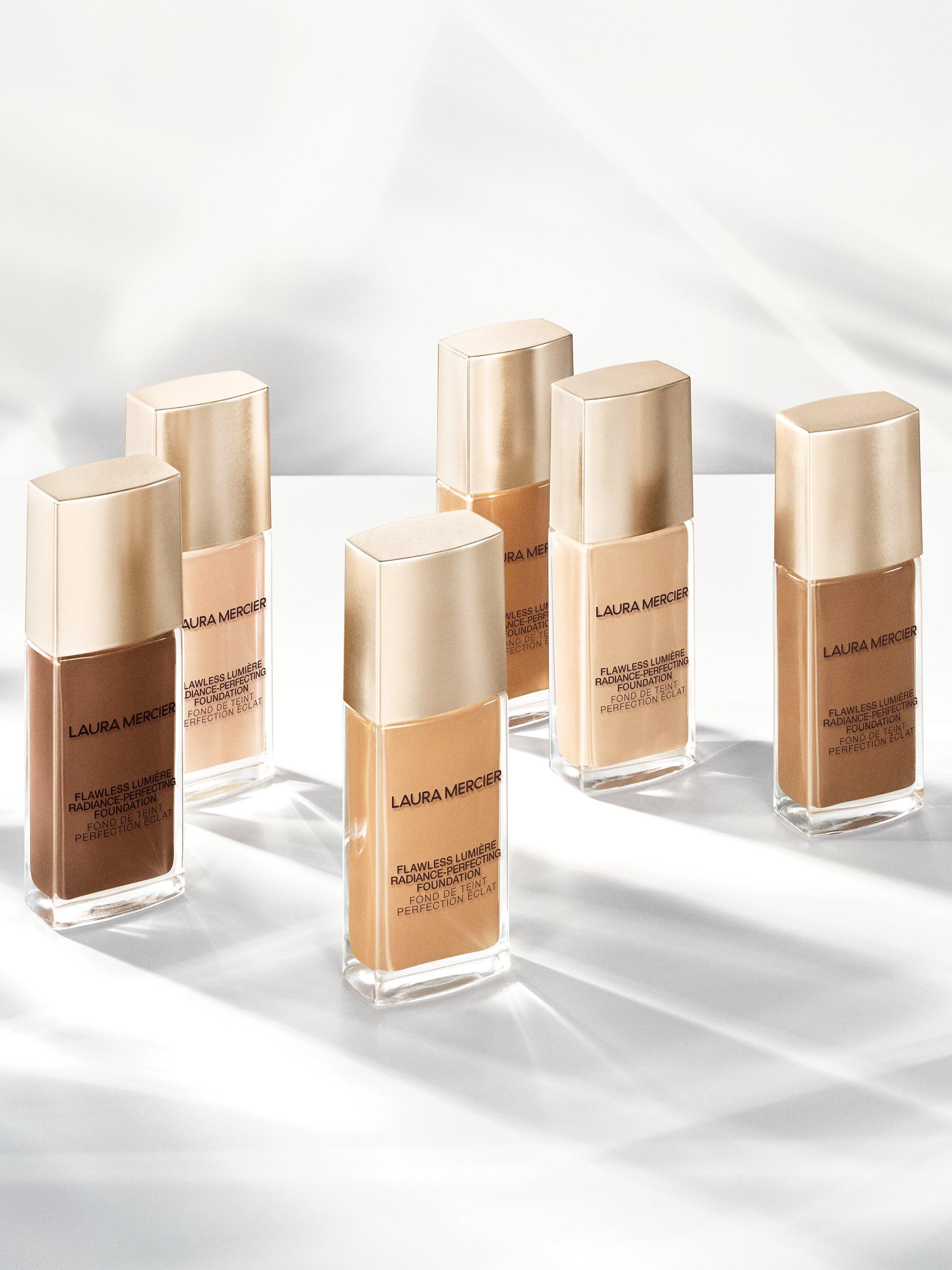 Product image 3 of 6, which shows Laura Mercier Flawless Lumière Radiance-Perfecting Foundation, 0C1 Alabaster