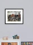 John Lewis LS Lowry 'Going To Work 1943' Framed Print & Mount, 63.8 x 80.2cm