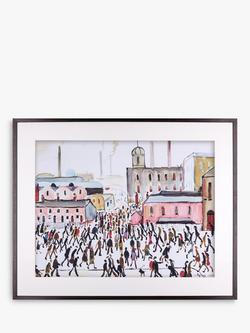 John Lewis LS Lowry 'Going To Work 1959' Framed Print & Mount, 62.3 x 80.2cm, Multi