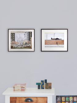 John Lewis LS Lowry 'Man Lying On A Wall 1927' Framed Print & Mount, 44 x 50.8cm - view 2, Multi