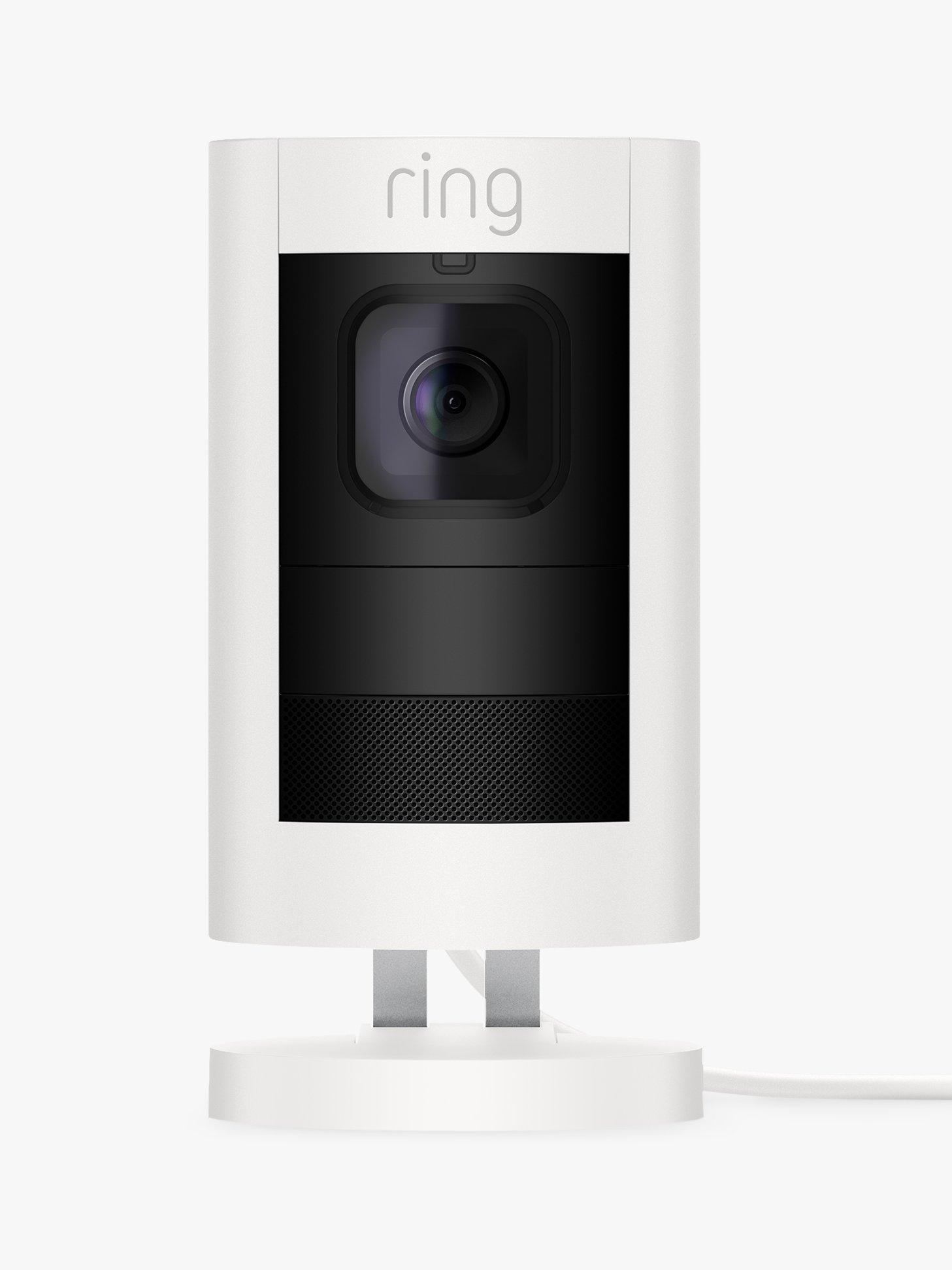Ring Stick Up Cam Elite Smart Security Camera with Built-in Wi-Fi, Wired