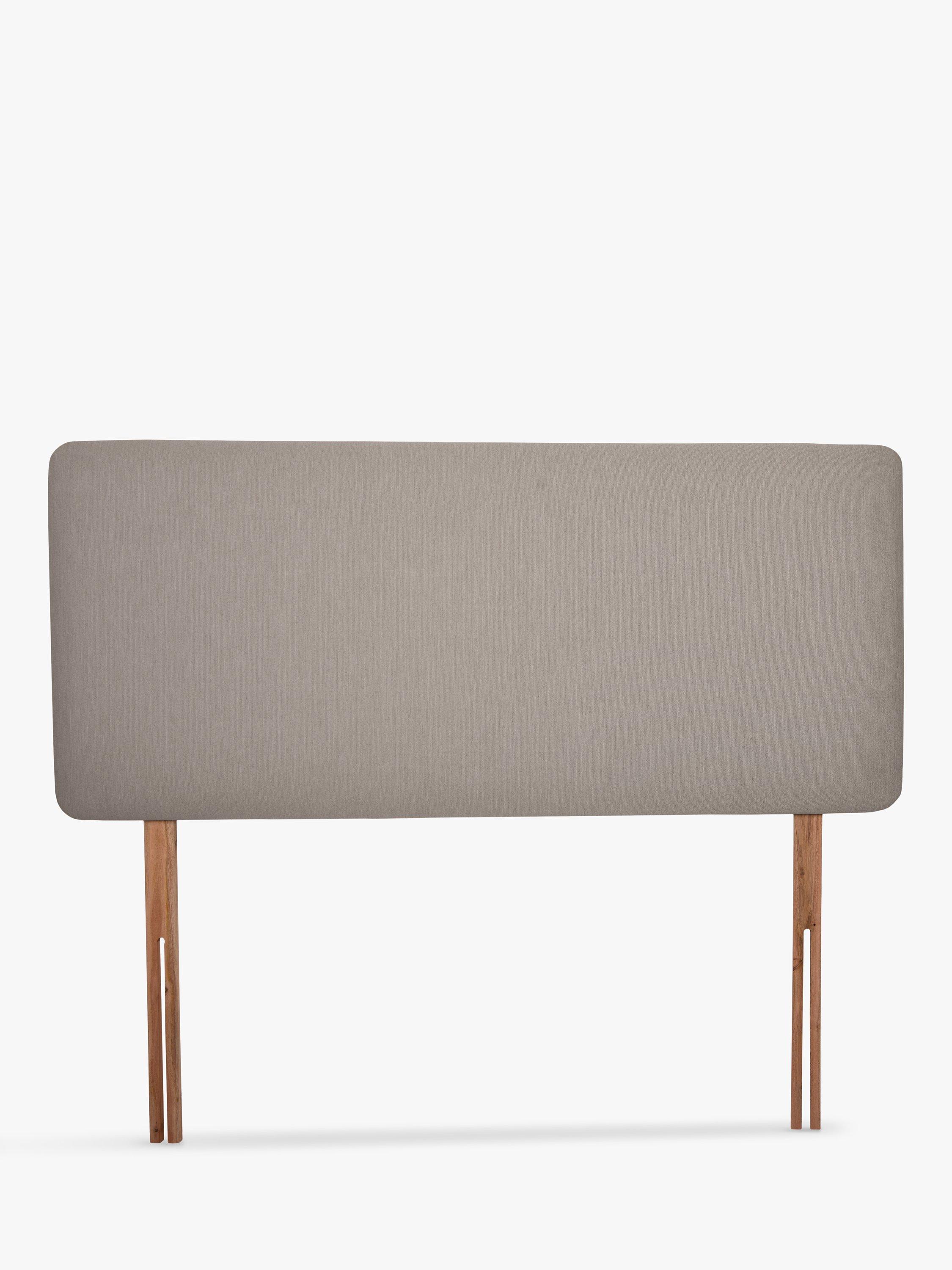 John Lewis & Partners Sonning Upholstered Headboard, King Size, Canvas Stone