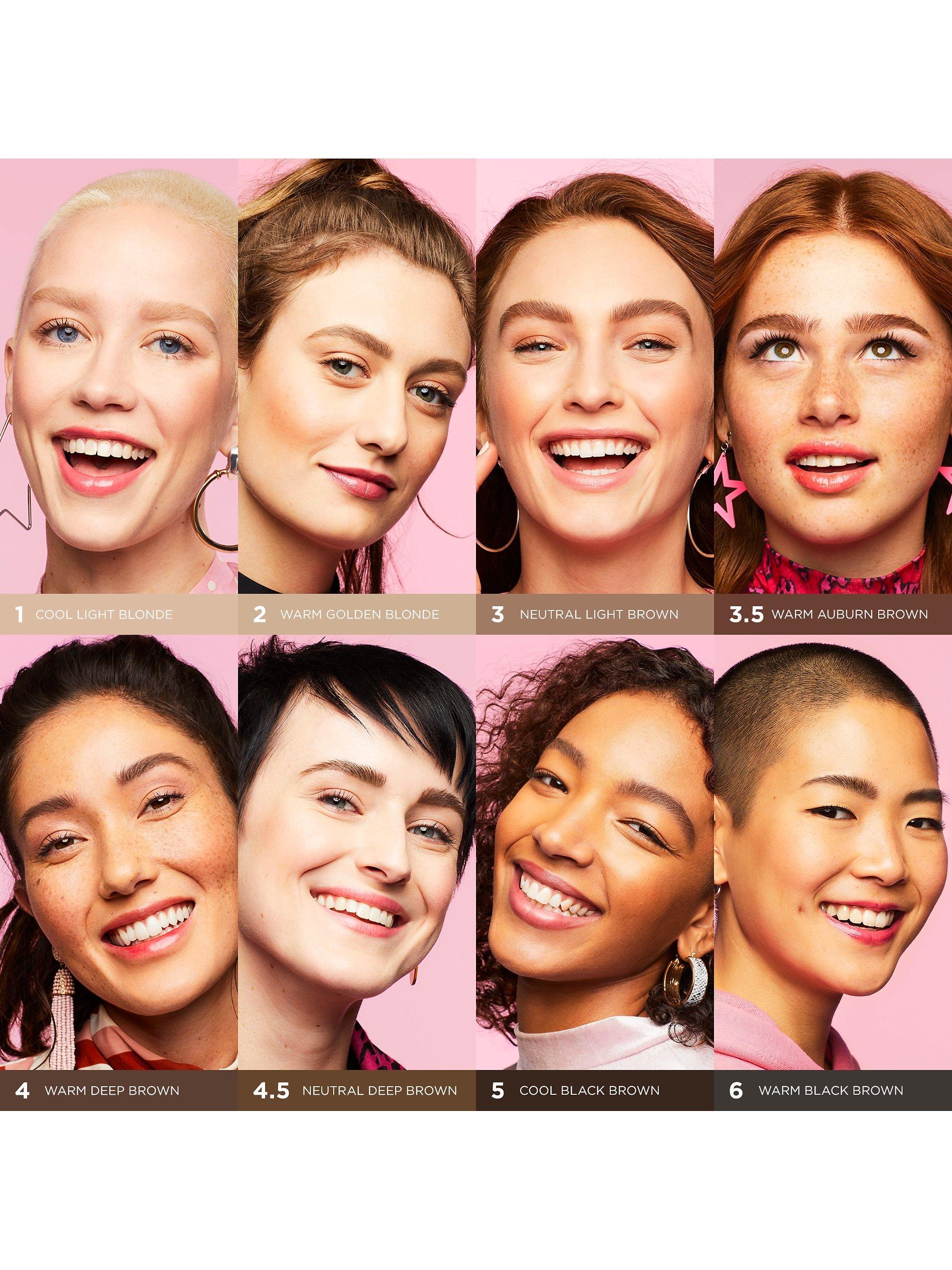 Product image 5 of 7, which shows Benefit Gimme Brow+ Volumising Eyebrow Gel Travel Sized Mini, 1 Light