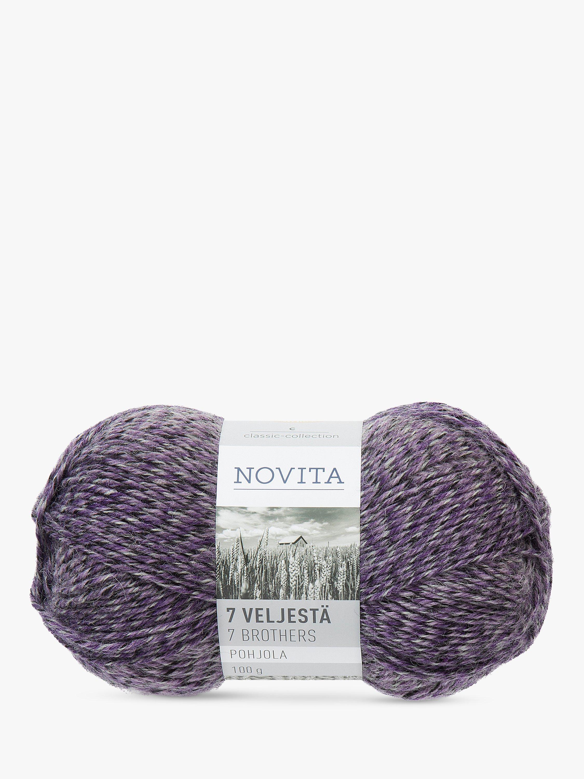 Novita 7 Veljesta PohJola Aran Yarn, 100g