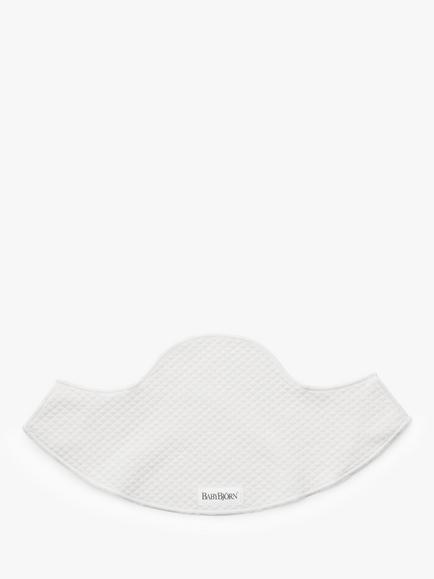 BabyBjörn Mini Teething Bibs for Baby Carriers, 2 Pack, White, White
