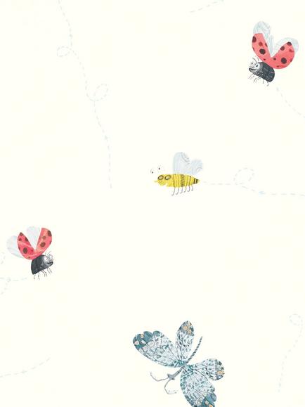 Villa Nova Buzzing Around Wallpaper, W561/01, W561/01