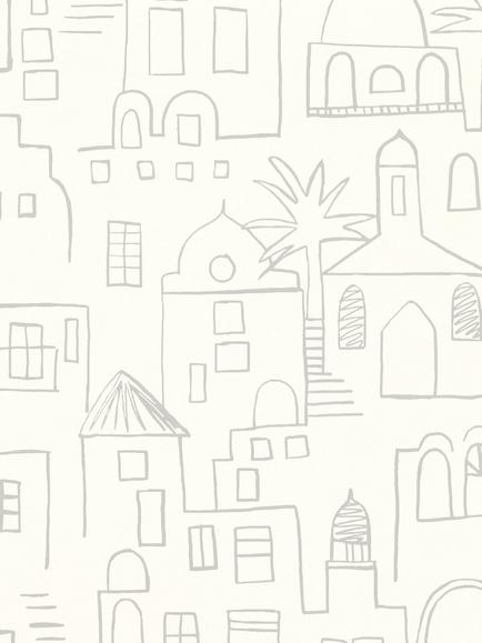 Villa Nova Teeny Santorini Wallpaper, W569/03