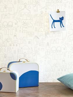 Villa Nova Teeny Santorini Wallpaper - view 2, W569/03