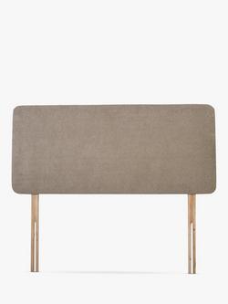 John Lewis Sonning Upholstered Headboard, Small Double, Soft Touch Chenille Mole