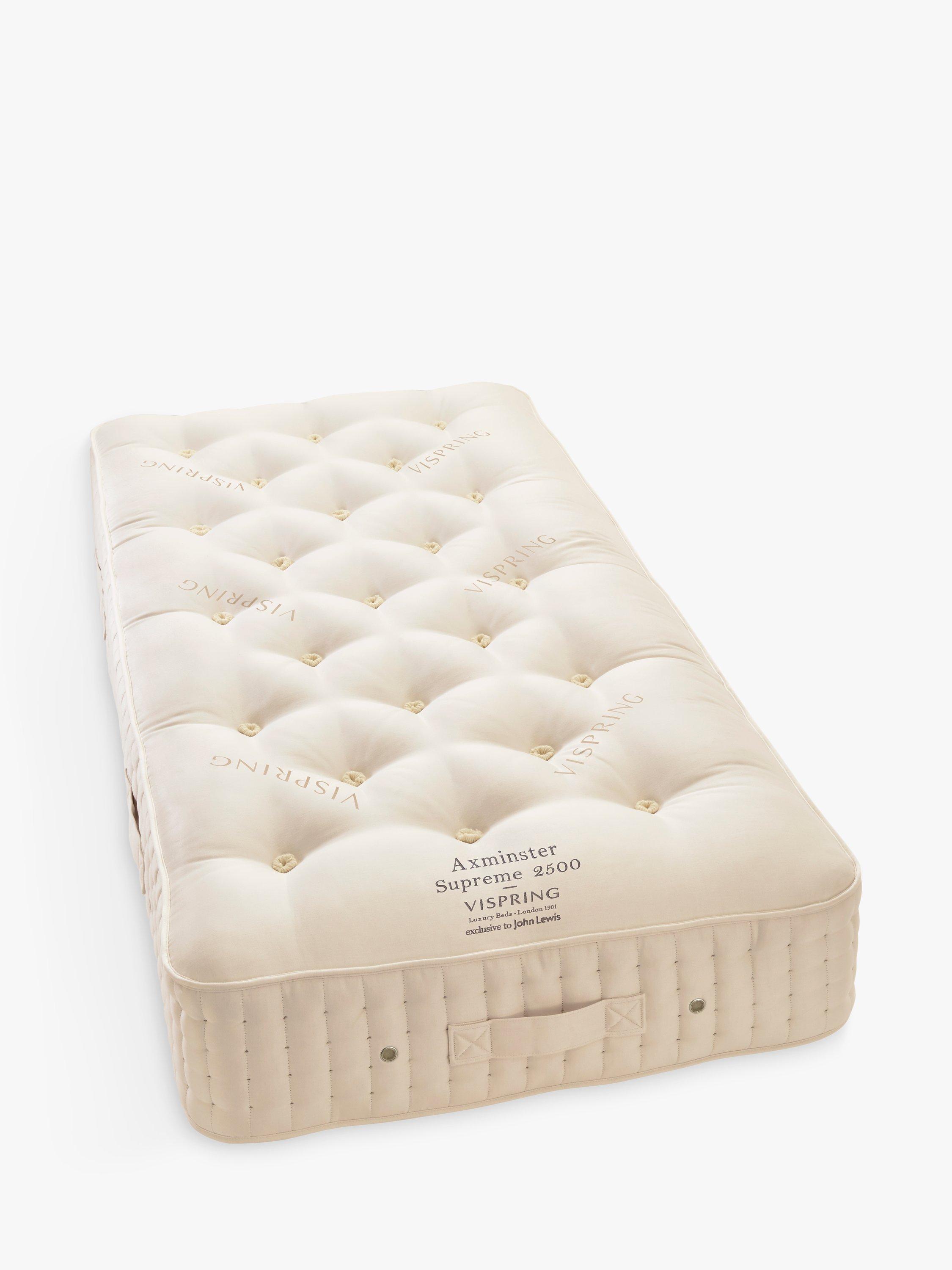 Vispring Axminster Supreme 2500 Pocket Spring Mattress, Medium Tension, Single