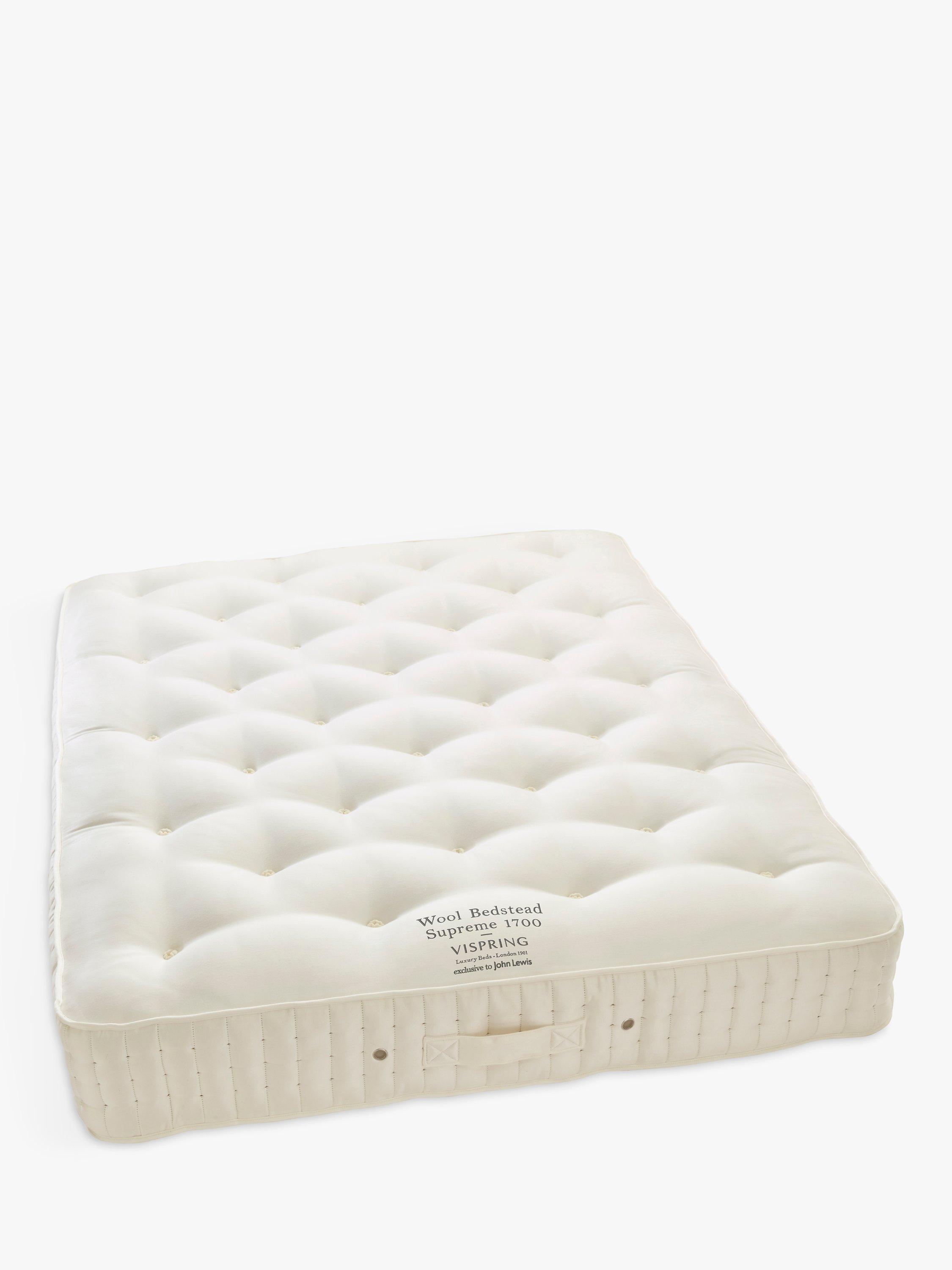 Vispring Wool Bedstead Supreme 1700 Pocket Spring Mattress, Medium Tension, Small Double