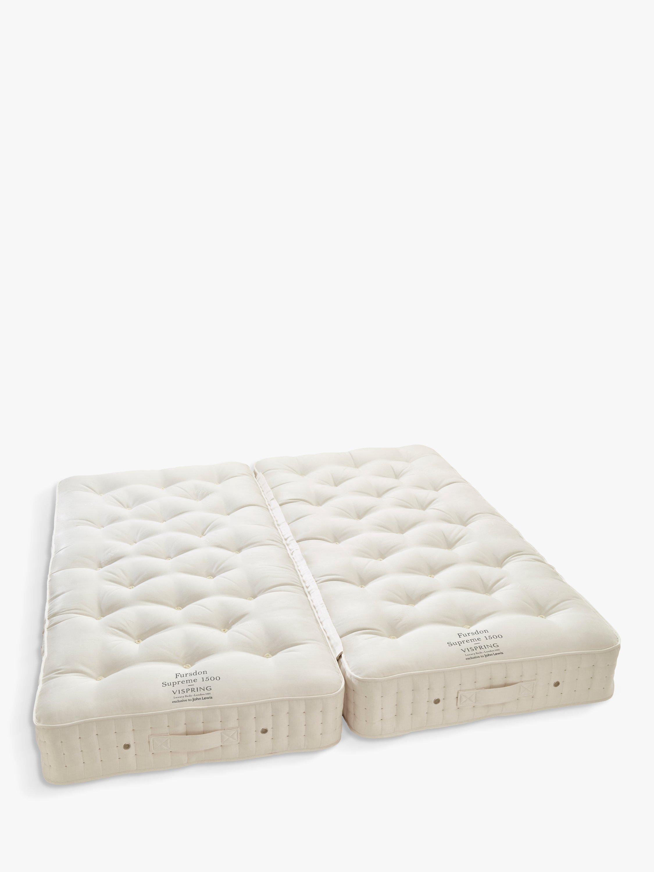 Vispring Fursdon Supreme 1500 Pocket Spring Zip Link Mattress, Medium Tension, Super King Size