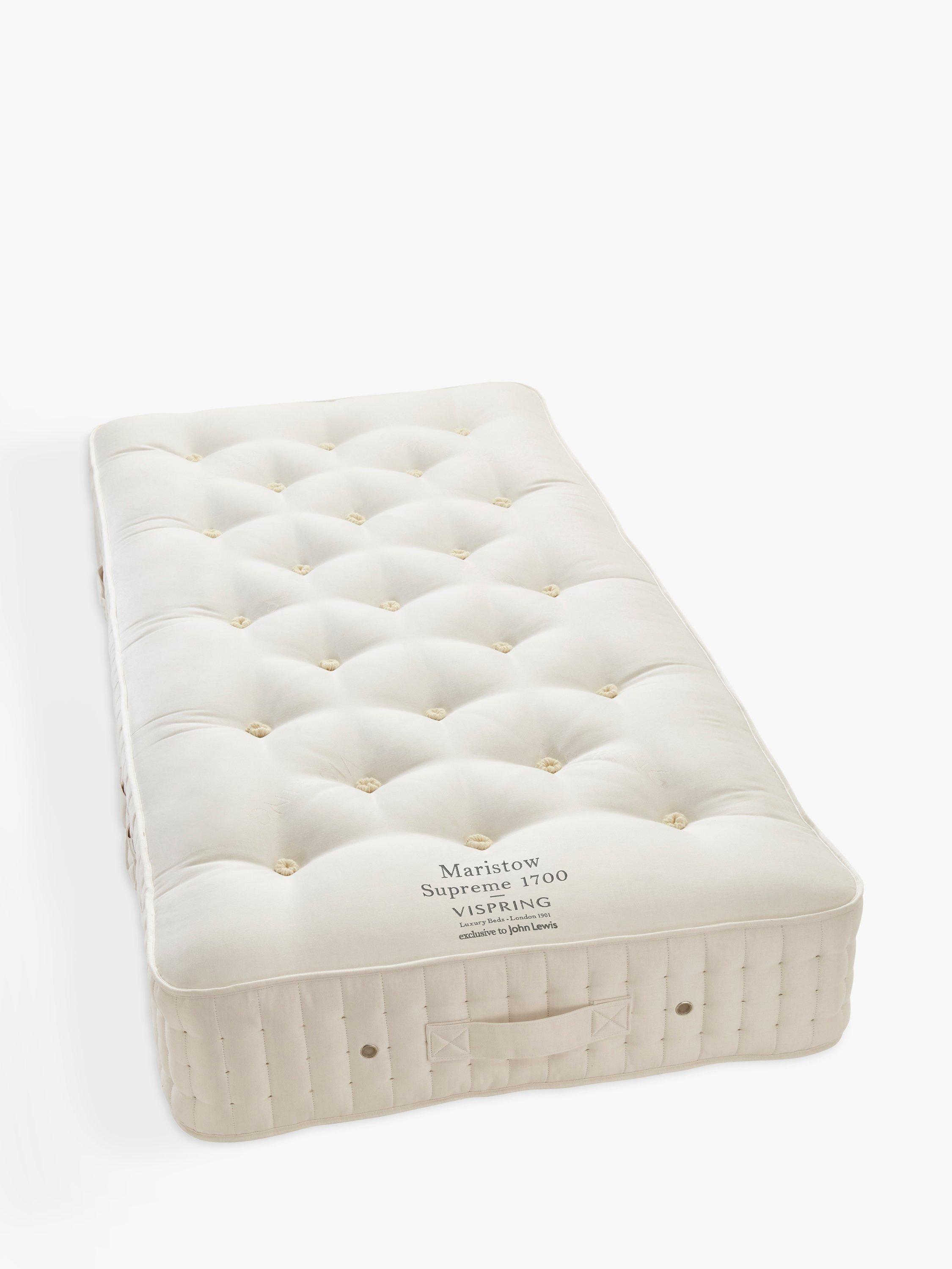 Vispring Maristow Supreme 1700 Pocket Spring Mattress, Medium Tension, Single