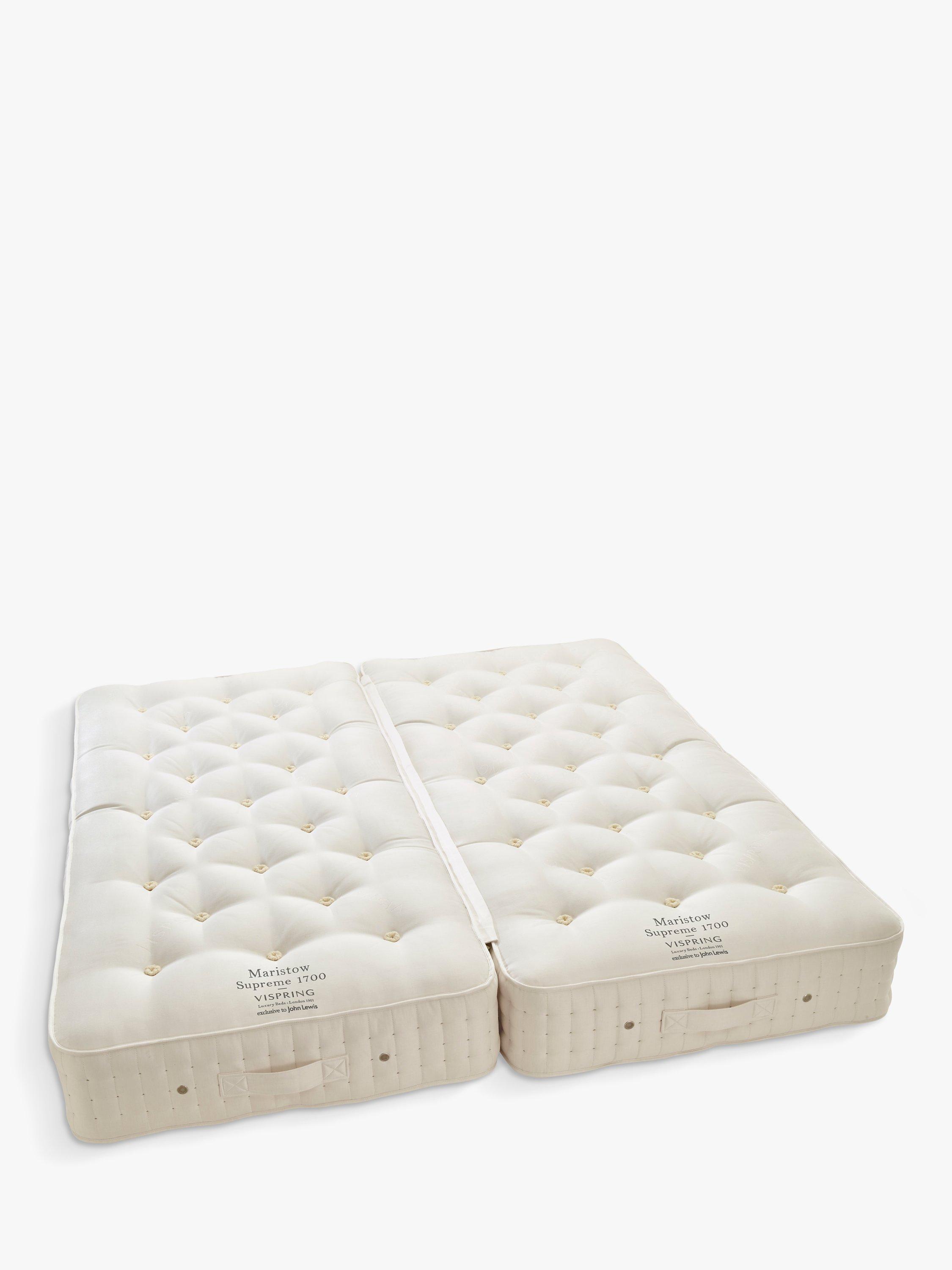 Vispring Maristow Supreme 1700 Pocket Spring Zip Link Mattress, Medium Tension, Emperor