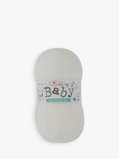 King Cole Big Value Baby DK Yarn, 100g, White