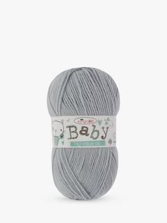 King Cole Big Value Baby DK Yarn, 100g, Silver