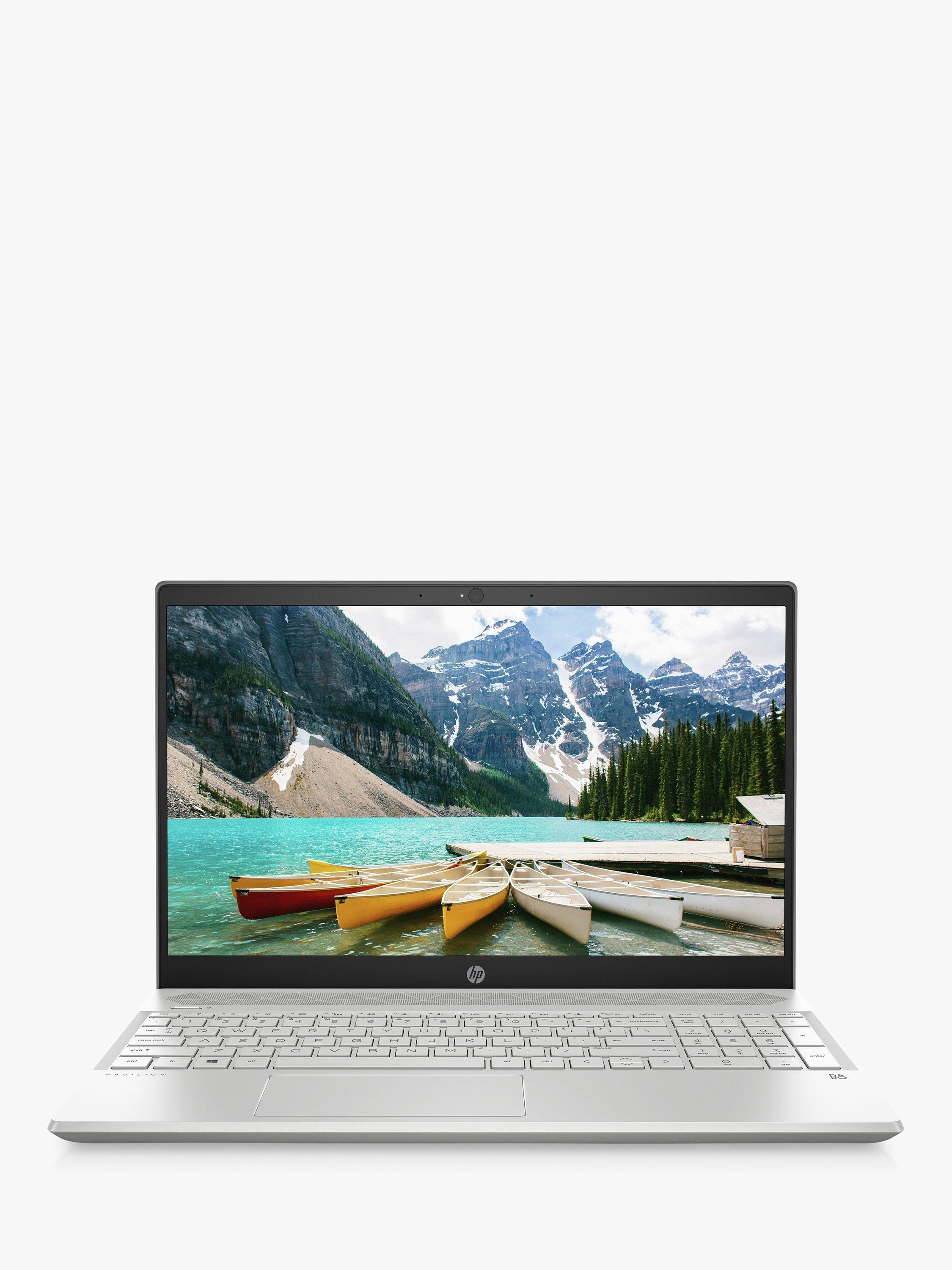 HP Pavilion 15-cs1004na Laptop, Intel Core i5 Processor, 8GB RAM, 256GB SSD, GeForce GTX 1050, 15.6” Full HD, Mineral Silver