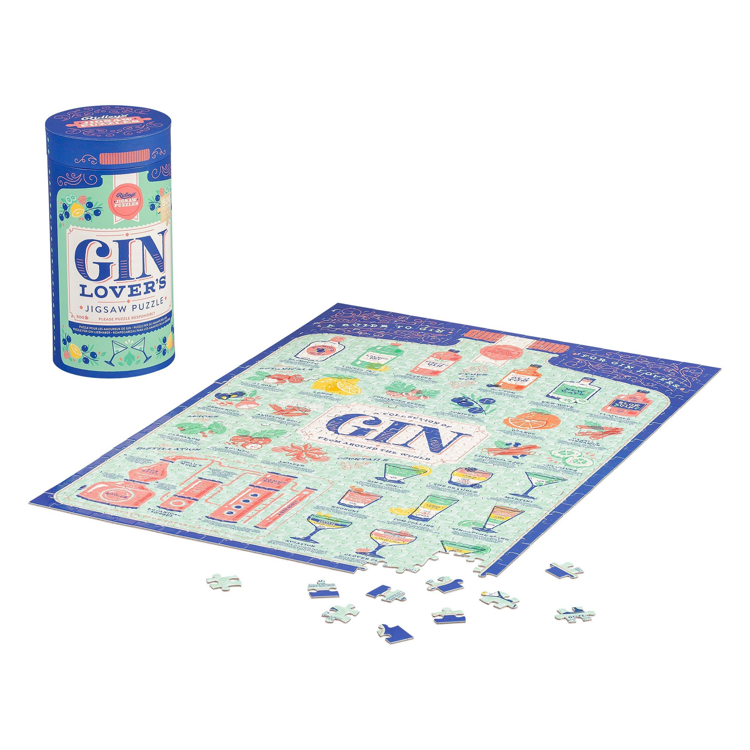 Ridley's Gin Lover Jigsaw Puzzle, 500 pieces