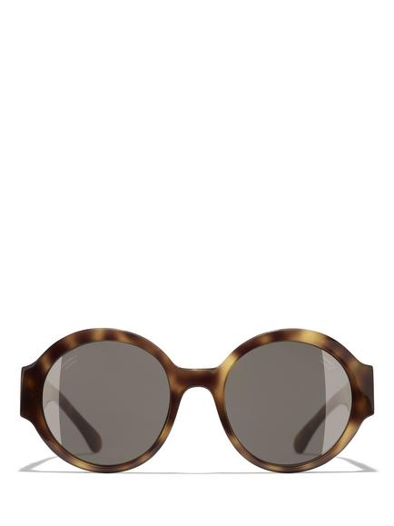 CHANEL Oval Sunglasses CH5410 Havana/Brown - view 2, Havana/Brown