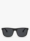 Emporio Armani EA4129 Men's Square Sunglasses