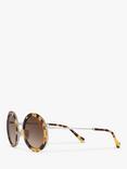 Miu Miu MU 59US Women's Round Sunglasses