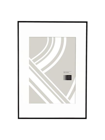 John Lewis Aluminium/Acrylic Photo Frame, A1/A2 (42 x 59cm) with Mount, Black