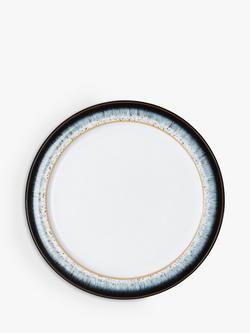 Denby Halo Rim Side Plate, 20.5cm, Black/Multi, Black/Multi