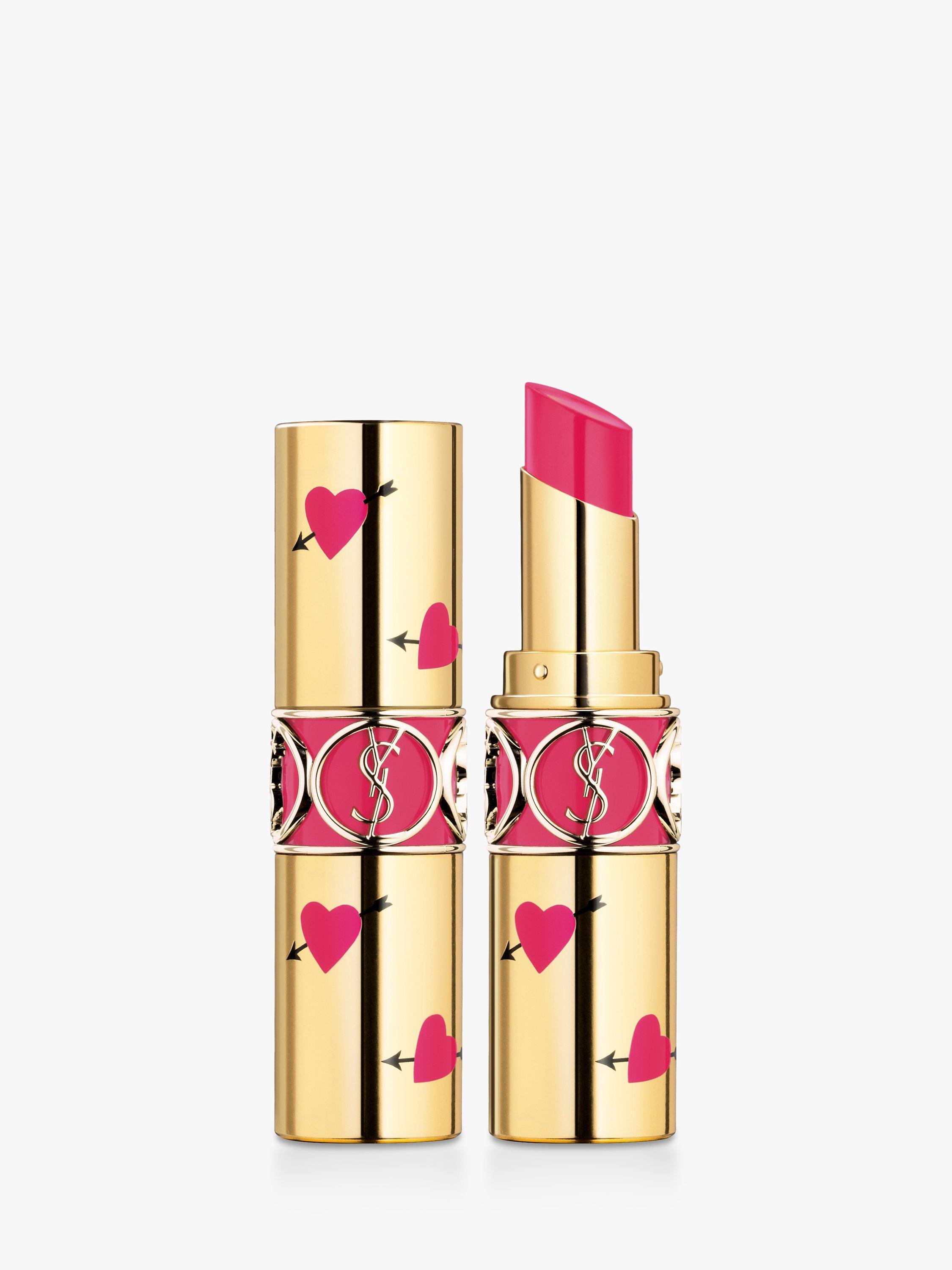 Yves Saint Laurent Rouge Volupté Shine Lipstick Heart & Arrow Limited Edition, 49 Rose Saint Germain