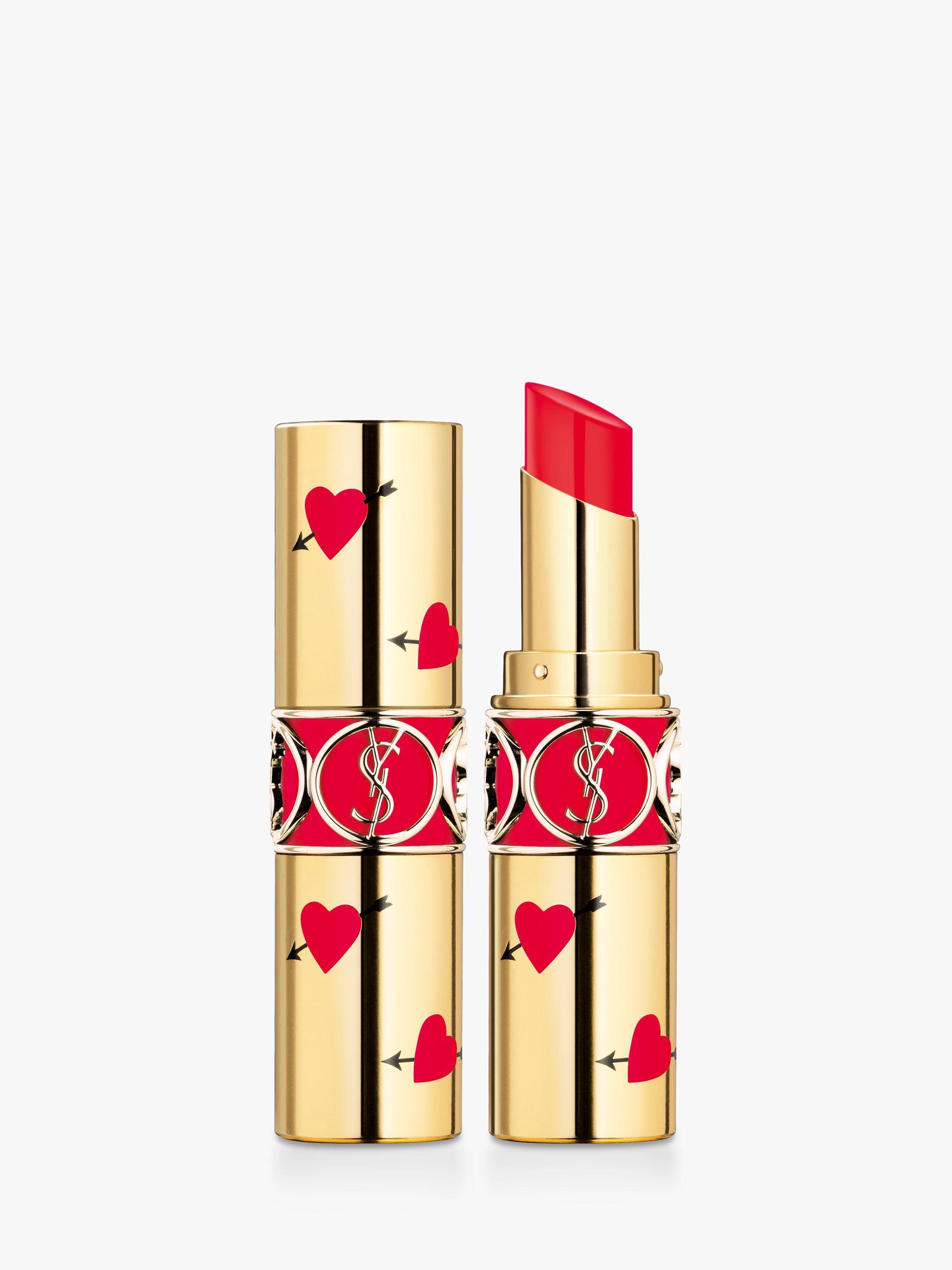 Yves Saint Laurent Rouge Volupté Shine Lipstick Heart & Arrow Limited Edition, 45 Rouge Tuxedo