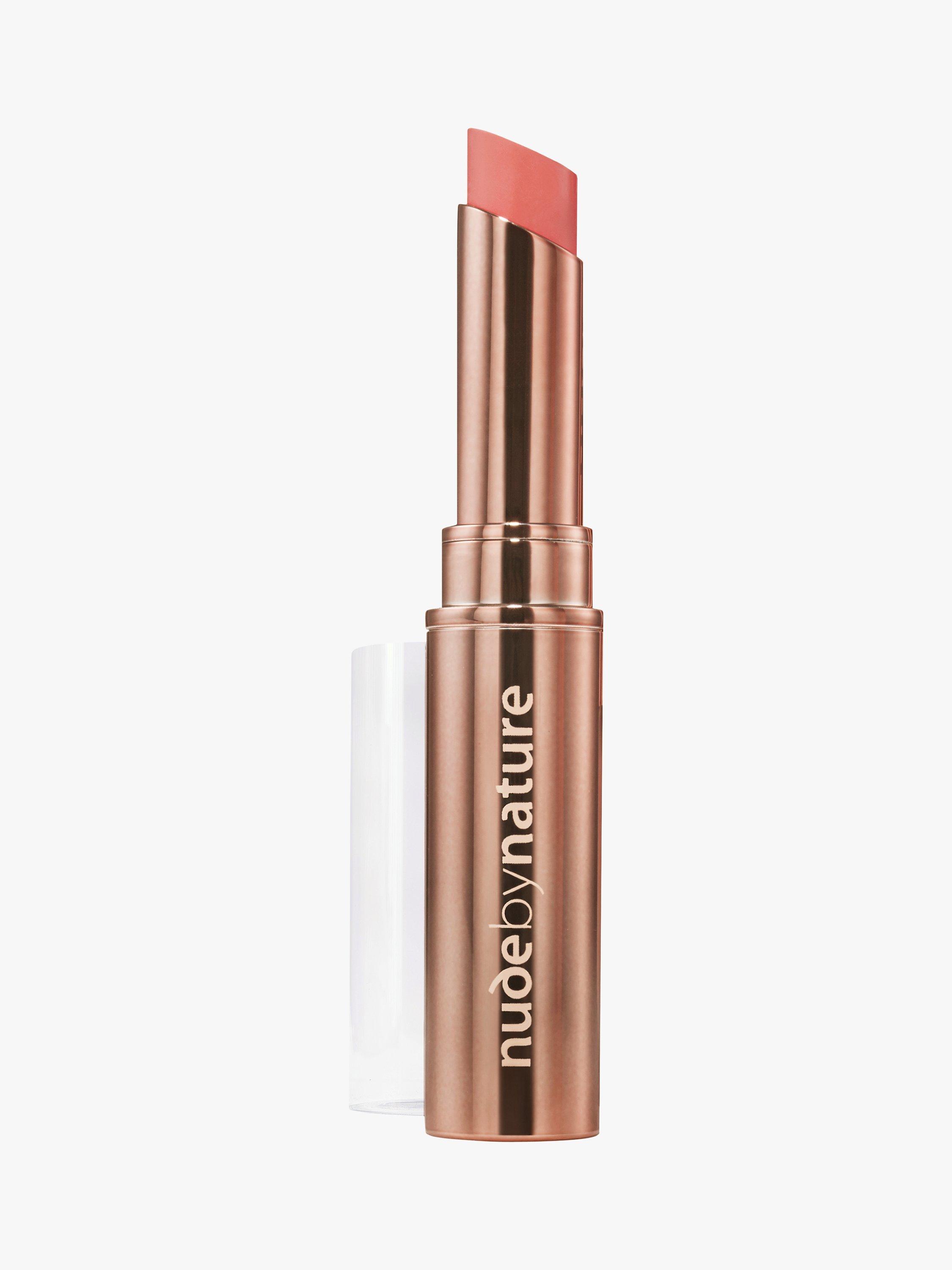 Nude by Nature Sheer Glow Colour Lip Balm, 01 Coral