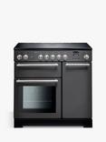 Rangemaster Longstock 90 Induction Hob Oven Range Cooker, Slate