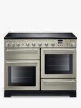 Rangemaster Longstock Deluxe 110 Induction Hob Range Cooker, Ivory