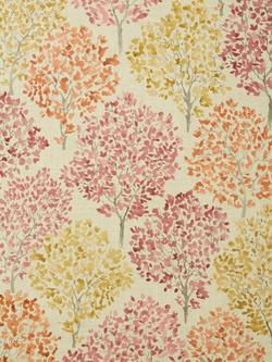 John Lewis Leckford Trees Furnishing Fabric, Autumn, Autumn