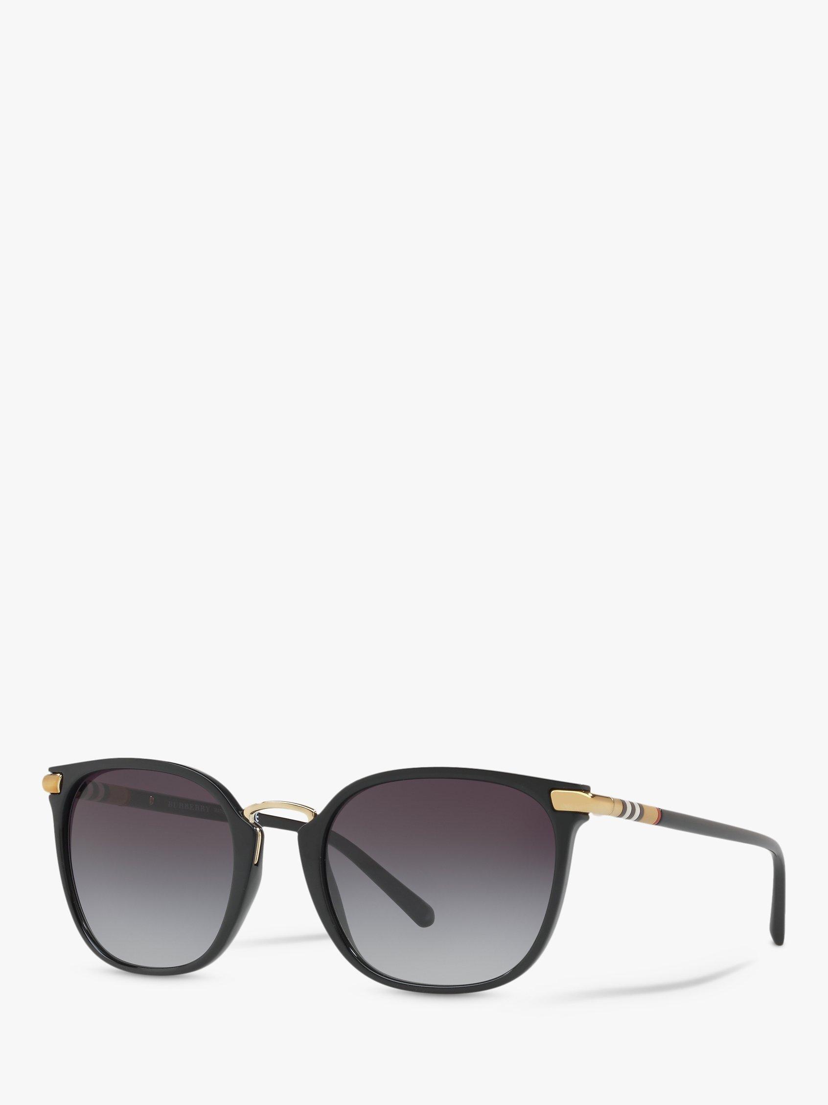 Product image 1 of 11, which shows Burberry BE4262 Women's Square Sunglasses, Black